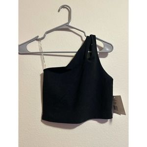 One sided symmetrical beyond yoga sports bra